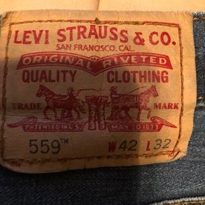 Jeans - Levi’s 559 42x32 Jeans - Levi’s 559 42x32